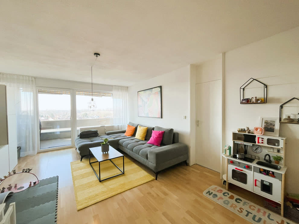 3-Zimmerwohnung mit traumhafter Aussicht im 8. Obergeschoss